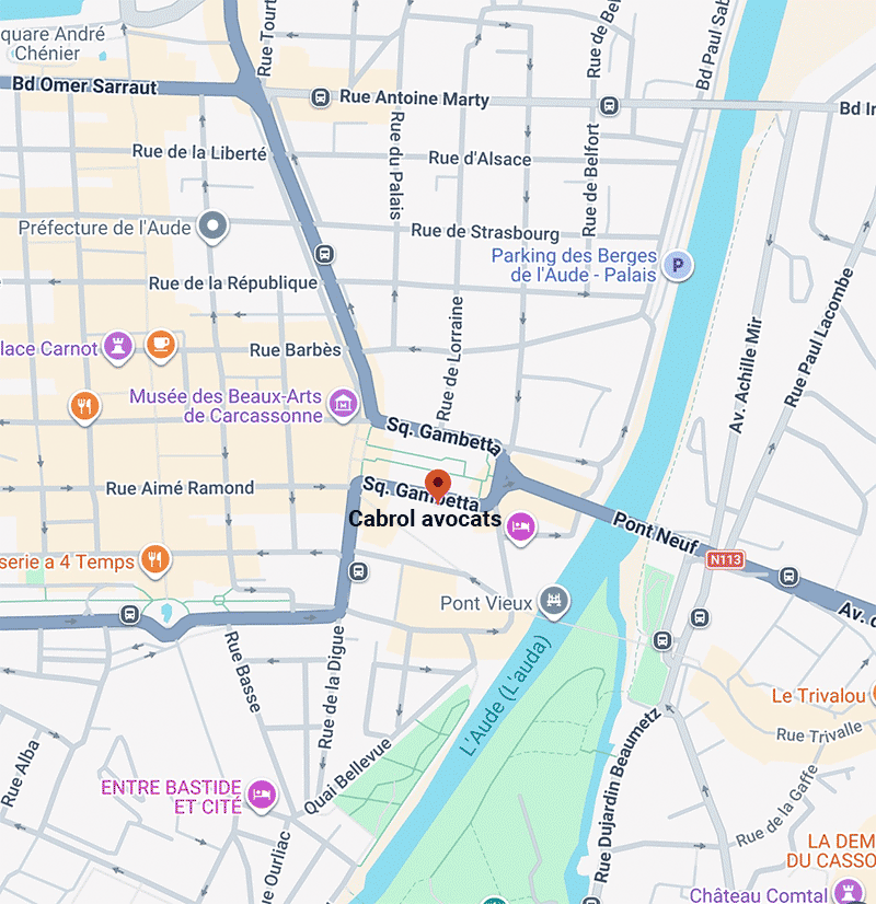 plan Cabrol avocat à Carcassonne